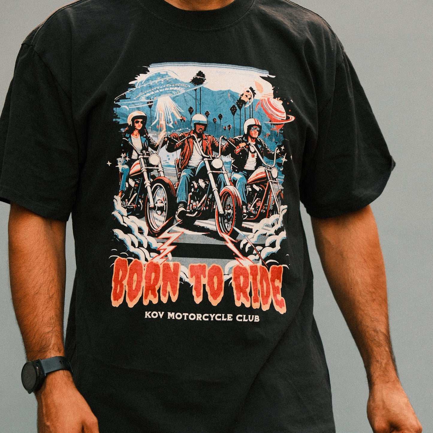 Born to ride Oversized T-shirt