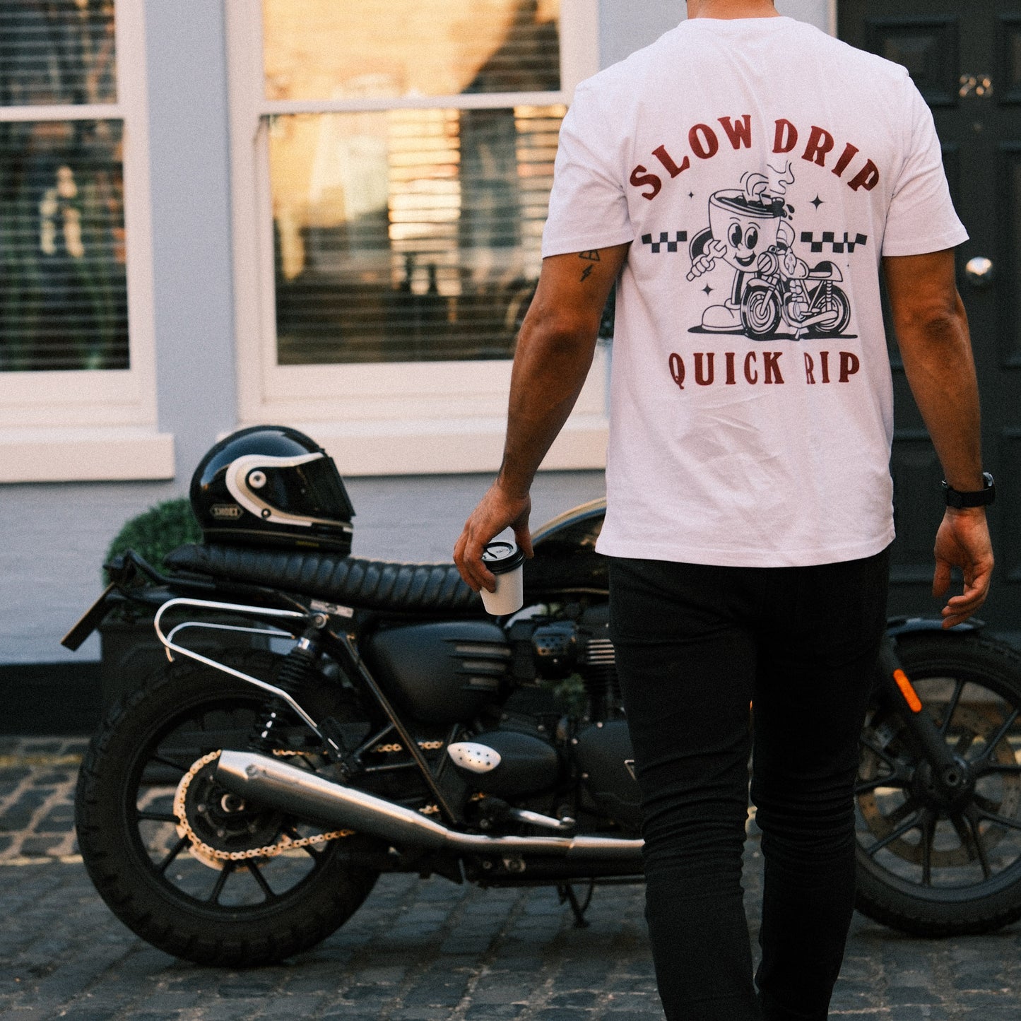 Slow Drip Quick Rip Launch T-shirt