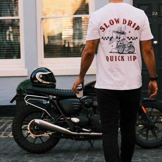 Slow Drip Quick Rip Launch T-shirt